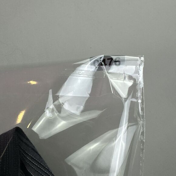 Van Heusen Shirt Men Medium Striped Casual Button Up Black Grey Work Travel GUC - Picture 8 of 8